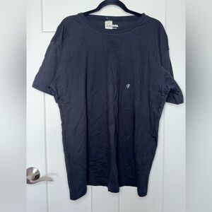 NWT RSQ Black Oversized Crew Neck Short Sleeve Tee